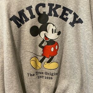 MICKEY MOUSE Sweatshirt Size Small